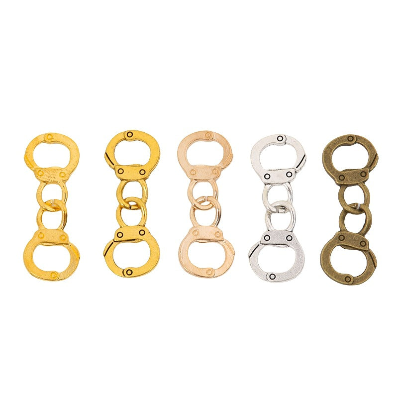 Wholesale DIY 50 pieces composite zinc alloy jewelry accessories